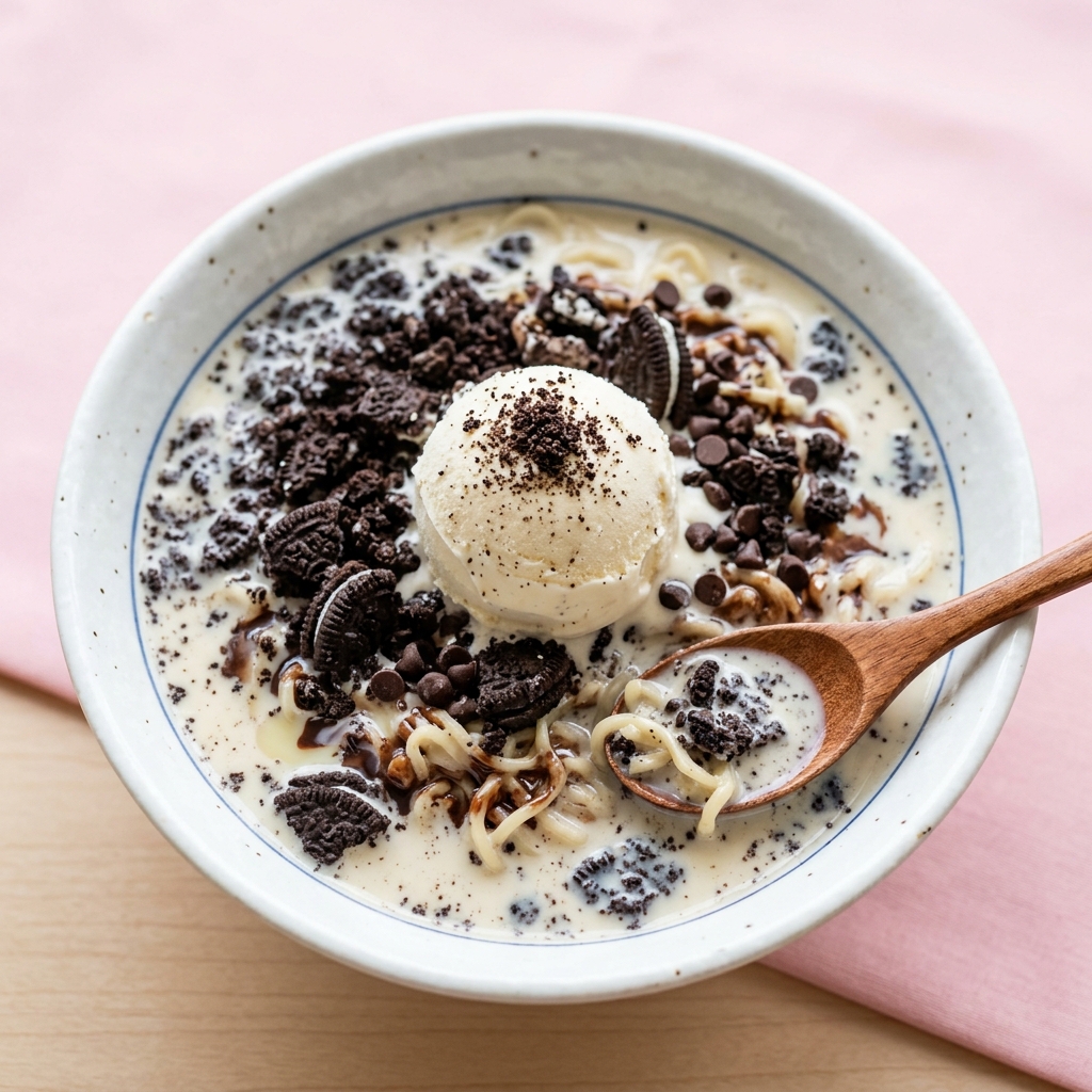 クッキー&クリームラーメン